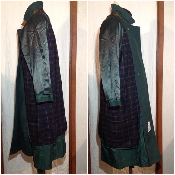 Women's Size 8P Vtg Misty Harbor Trench Coat - Picture 4 of 6